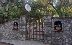 Relais Villa Anna ad Anacapri sull'isola di Capri: Cancello ingresso